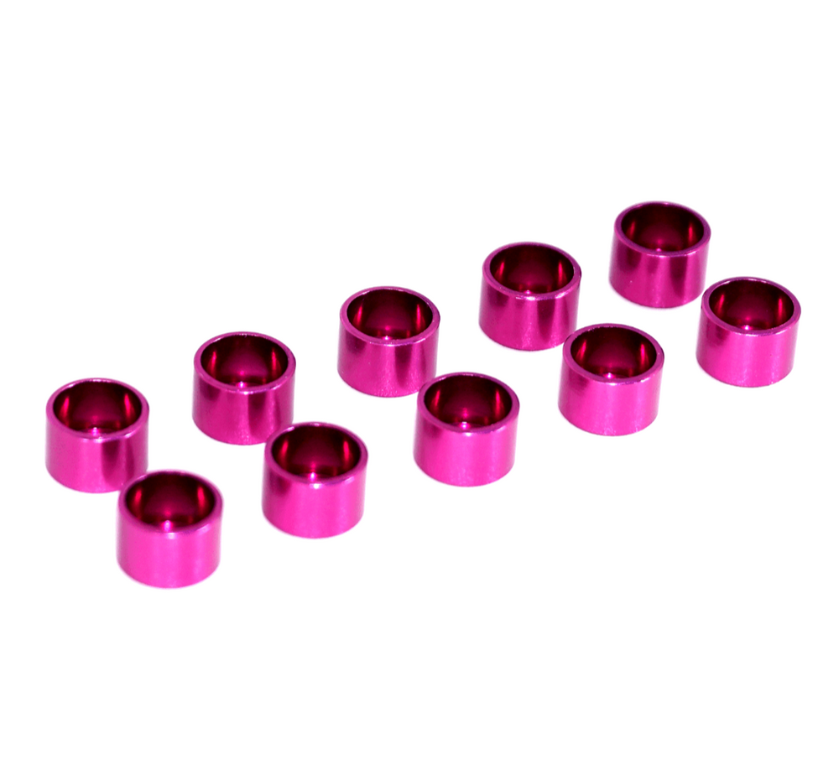 ZSPEC Billet Straight Cup Finish Washers for M2 SHSC Socket-Cap Fasteners, 10-Pack - Howling Moto