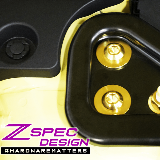 ZSPEC Strut Tower Brace/Bar Fastener Kit for '23+ Nissan Z RZ34, Titanium - Howling Moto