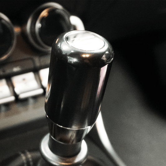 ZSPEC Shift Knob, M10-1.5, Delrin & Stainless, 6-Speed Shift Pattern Coin - Howling Moto
