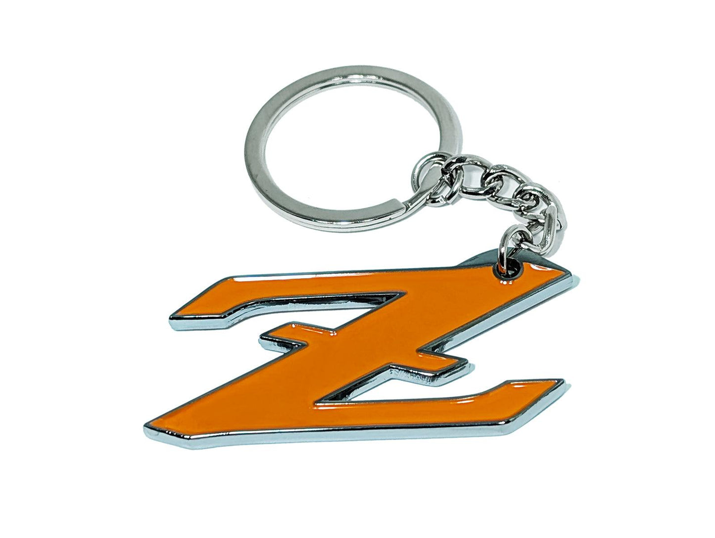 ZSPEC Chrome & Colored Keychain, Style: Nissan "Z" (RZ34) - Howling Moto