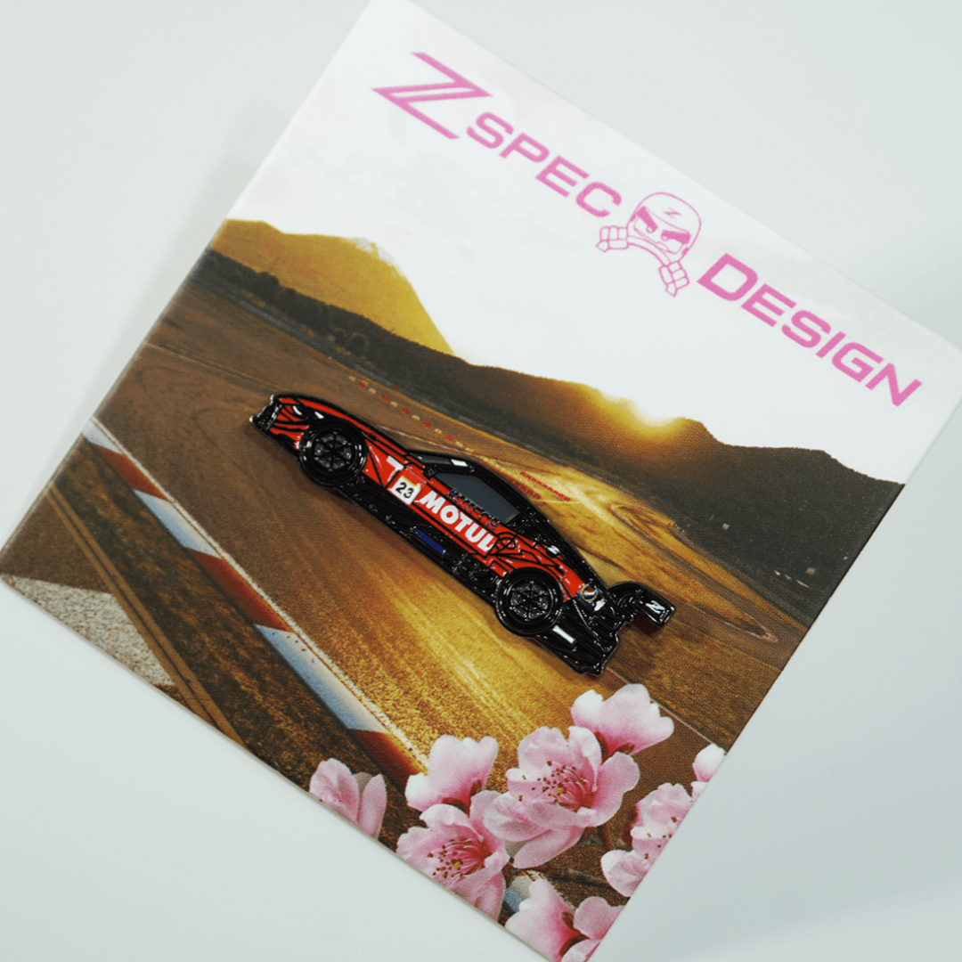 2022 SuperGT Season Nissan Z (RZ34) #23 Autech MOTUL - Collector Lapel/Hat Pin - Howling Moto