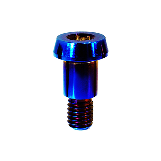 ZSPEC M6-1.0x16mm Shoulder Bolt, 8.6mm Shoulder/Shank Length, Grade-5 Titanium - Howling Moto