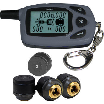 Show Chrome Bike and Trailer Tire Pressure Monitor System - Howling Moto