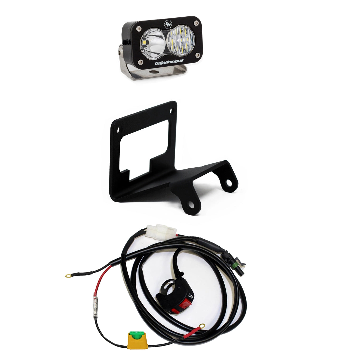 Baja Designs Honda S2 Pro Headlight Kit - All years Honda Grom - Howling Moto