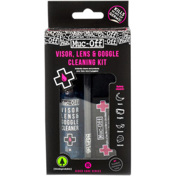 Muc-Off Visor, Lens & Goggle Cleaning Kit - Howling Moto