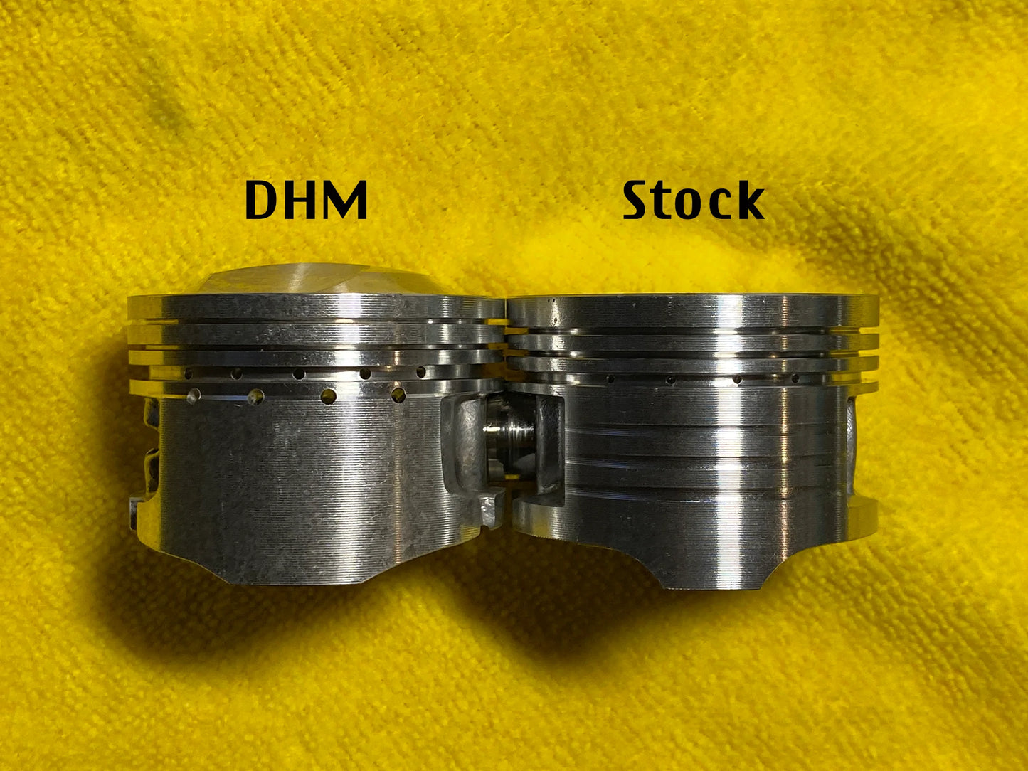 DHM High Compression Stock Bore Piston (Gen 2) - Howling Moto