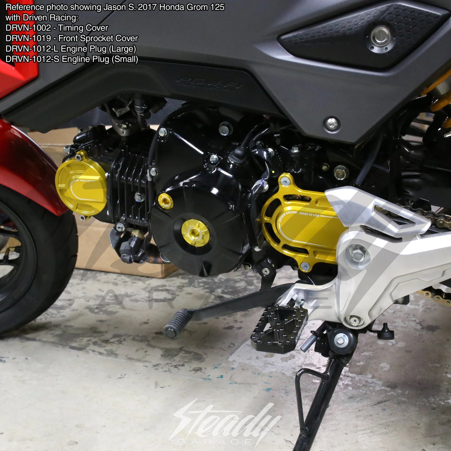 Driven Racing Engine Plug Small Honda Grom & Monkey 125 - Howling Moto