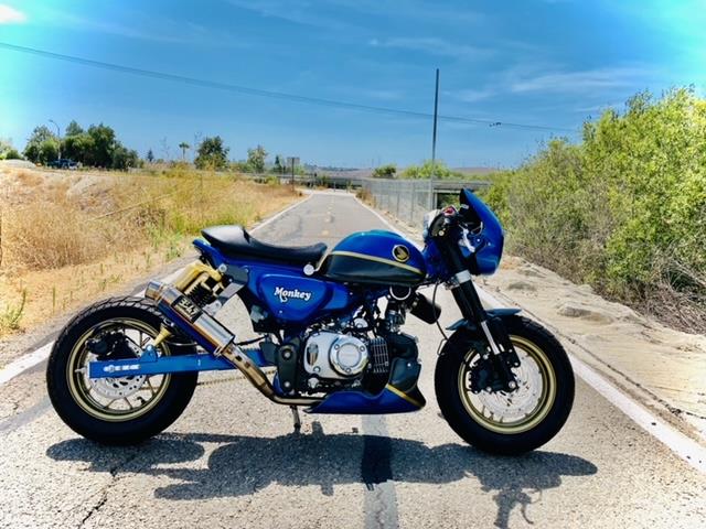 HONDA MONKEY 2019-2025 EXTENDED CHROMOLY SWINGARM - Howling Moto