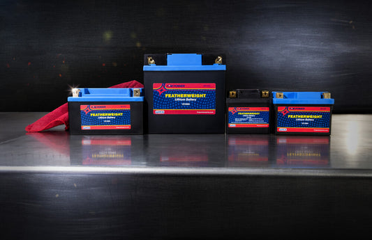 Fire Power Featherweight Lithium Battery 120 CCA HJTZ5S-FP-IL 12V/24WH - Howling Moto