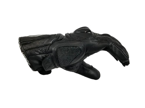 HEROIC ST-R Pro FTR Shorty Gloves - Black - Howling Moto