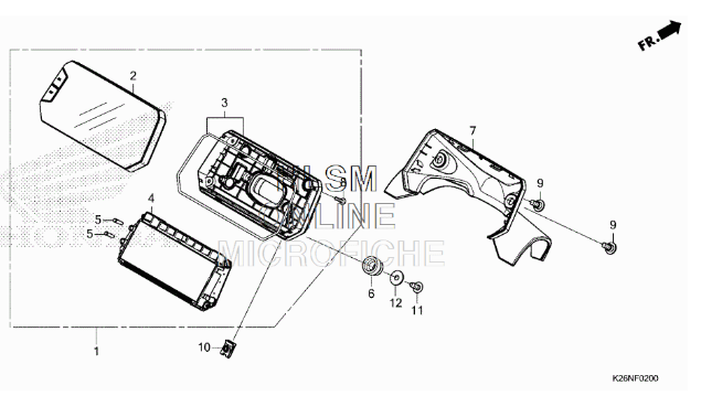 Honda Instruments Cluster Grom 2022+ - Howling Moto