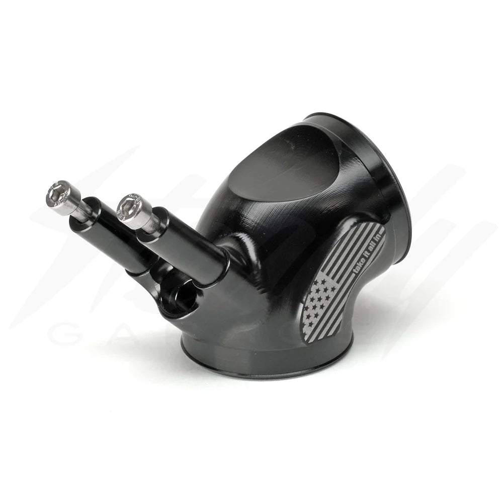 Chimera Billet Intake Manifold Elbow for Grom CBR 250/300 Engine Swap - Howling Moto