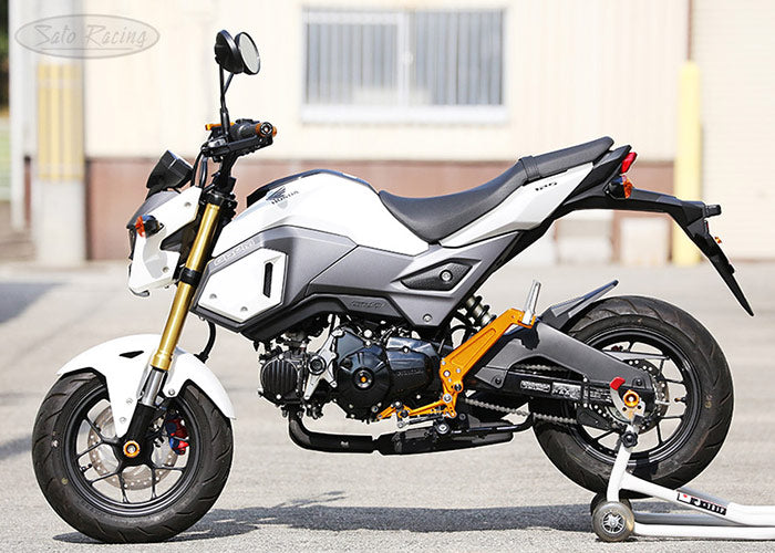 Sato Racing Rear Sets and Tandem Brackets Honda Grom (2016-2020) - Howling Moto