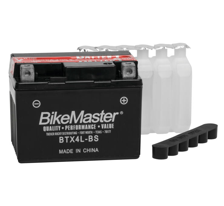 BikeMaster® Performance+ Maintenance-Free Batteries BTX4L-BS - Howling Moto