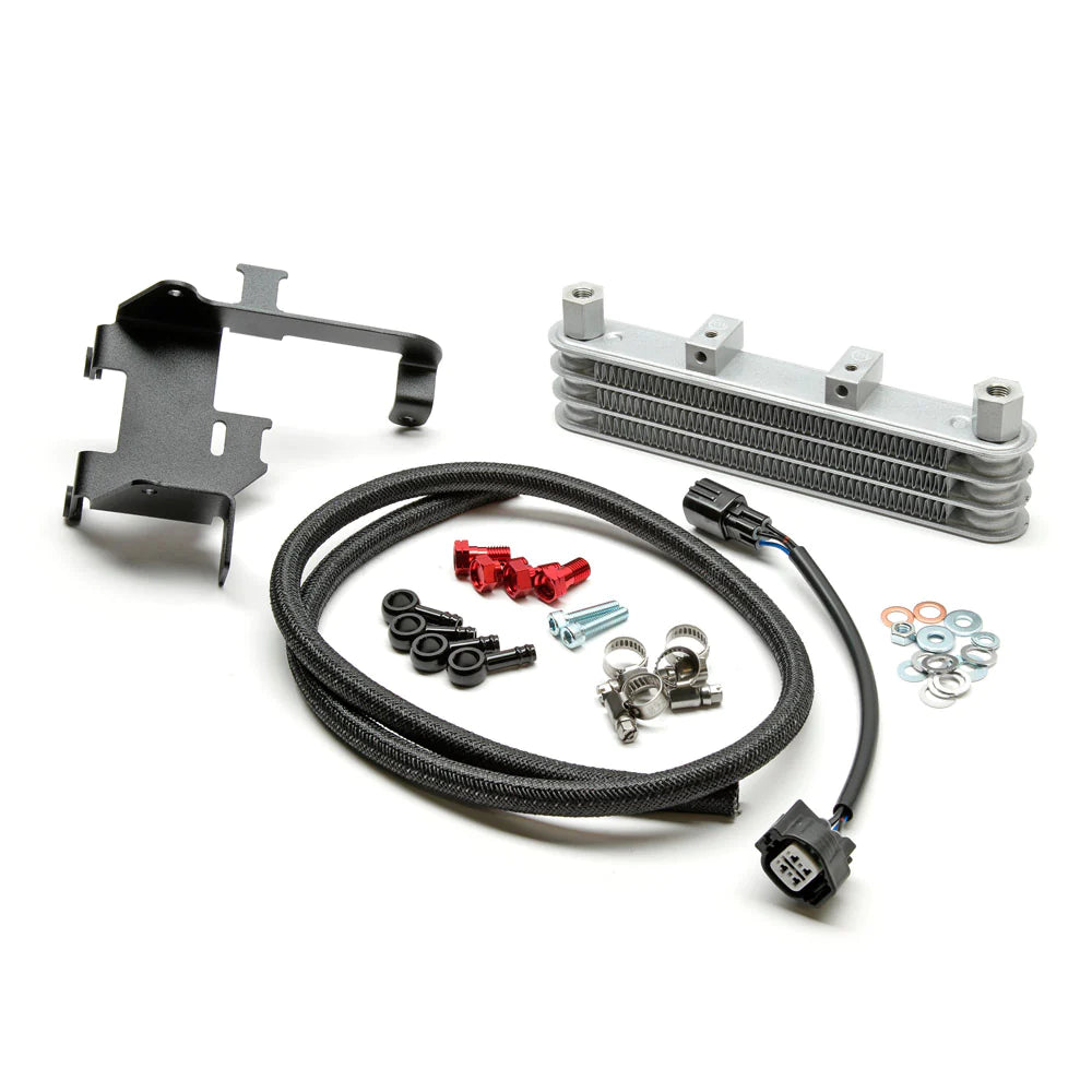 Kitaco 3 Row Super Oil Cooler Kit for Kawasaki Z125 Pro - Howling Moto