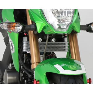 Kitaco 3 Row Super Oil Cooler Kit for Kawasaki Z125 Pro - Howling Moto