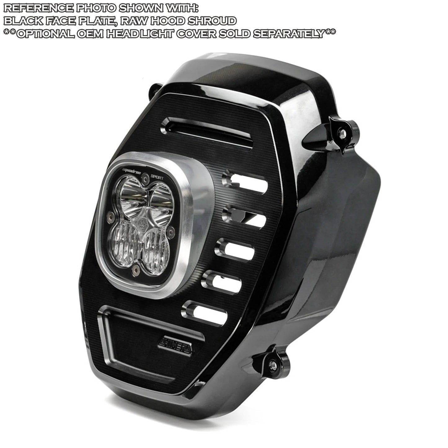 Chimera T-56 Baja Squadron Headlight Conversion Kit for Honda Grom 125 (2022-2024) - Howling Moto