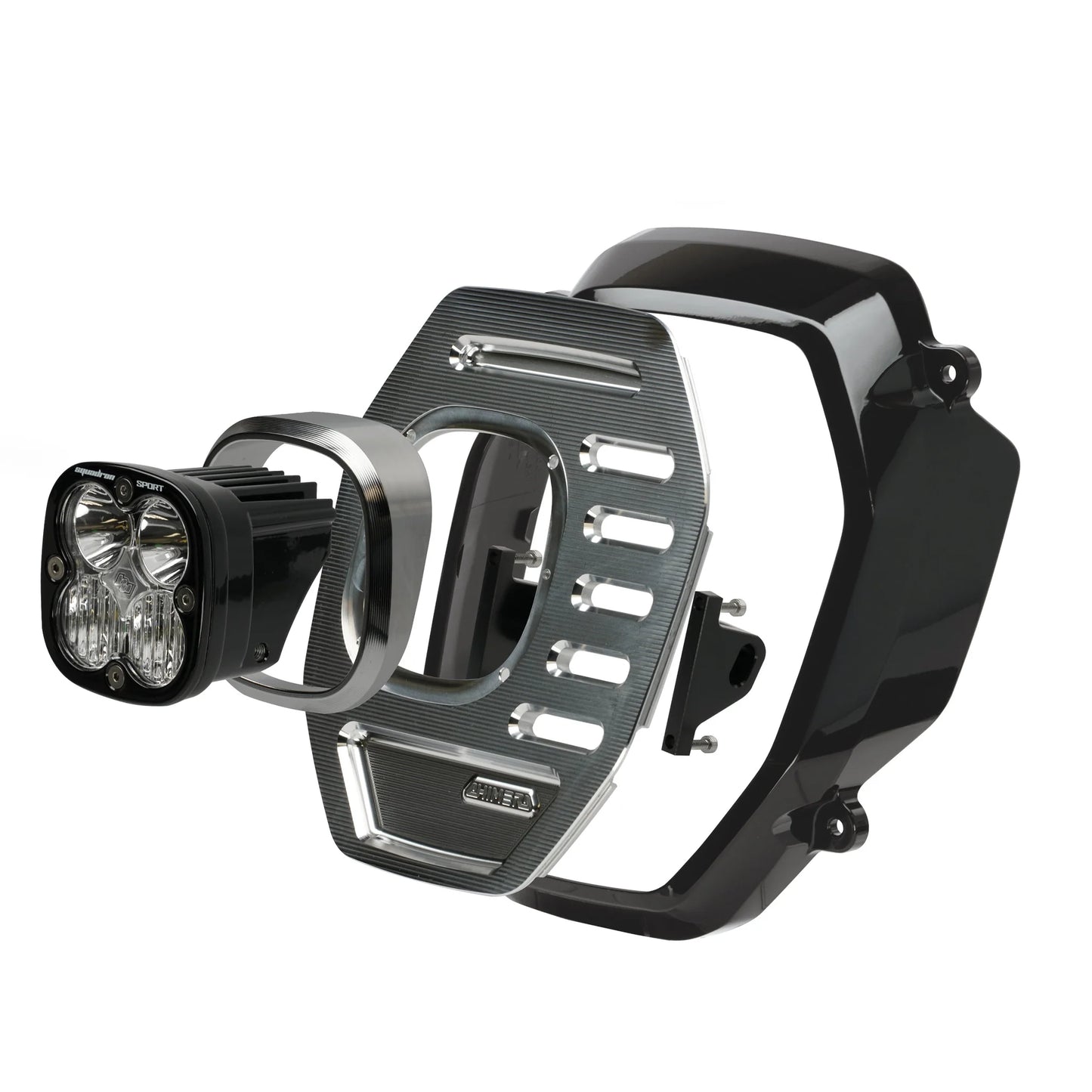 Chimera T-56 Baja Squadron Headlight Conversion Kit for Honda Grom 125 (2022-2024) - Howling Moto