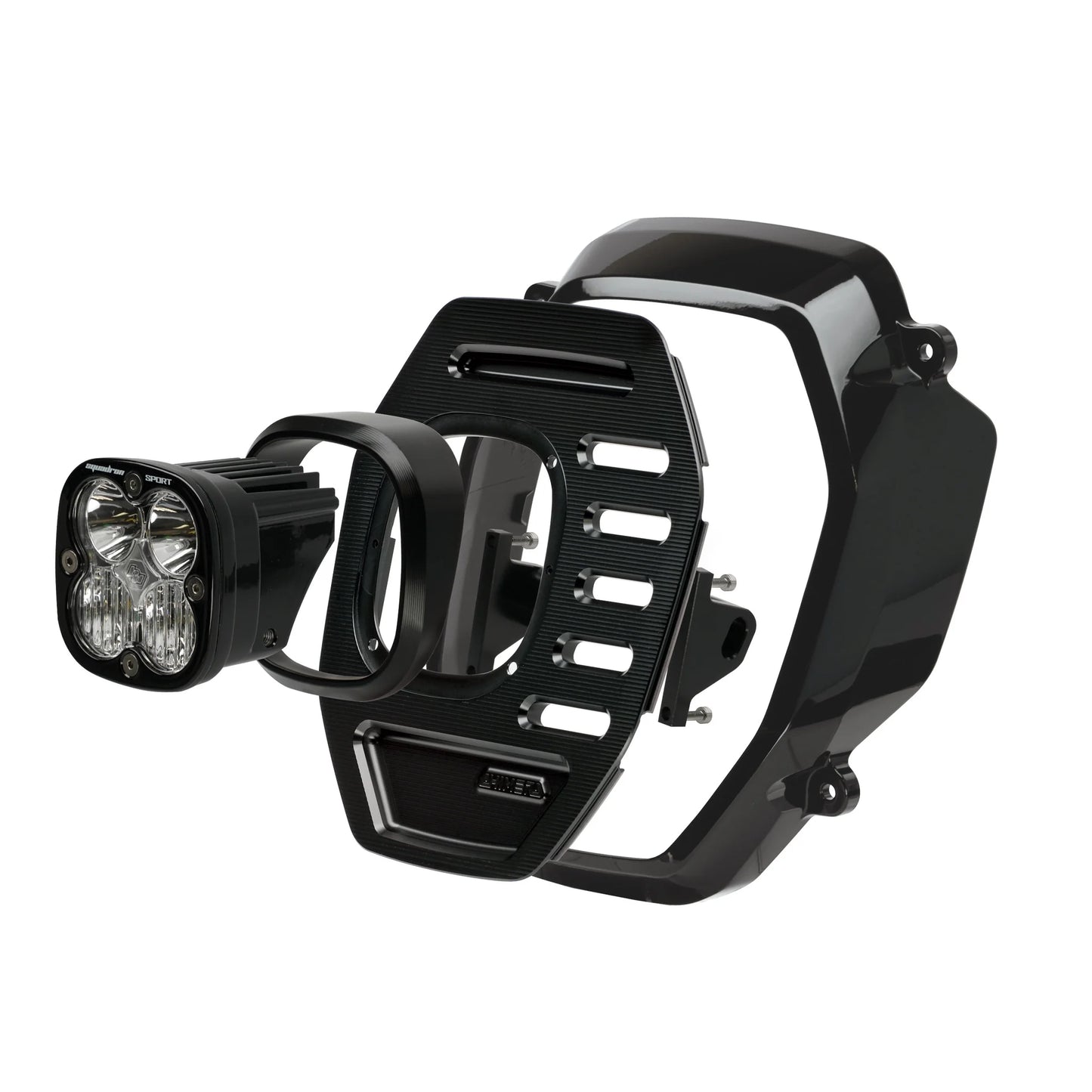 Chimera T-56 Baja Squadron Headlight Conversion Kit for Honda Grom 125 (2022-2024) - Howling Moto