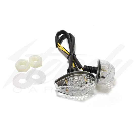 TST LED FRONT FLUSH MOUNT TURN SIGNALS FOR HONDA GROM - Howling Moto