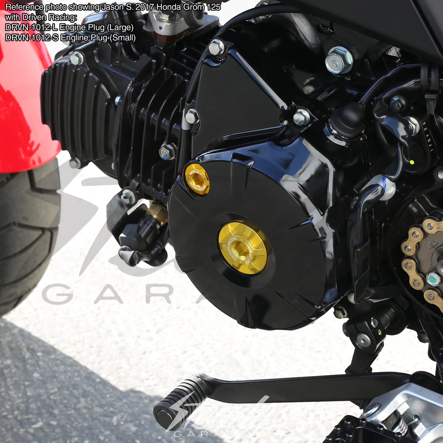Driven Racing Engine Plug Small Honda Grom & Monkey 125 - Howling Moto