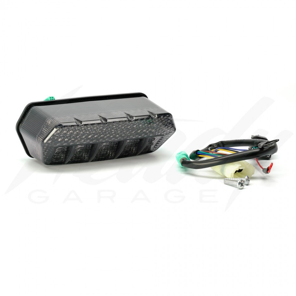 TST PROGRAMMABLE AND SEQUENTIAL LED INTEGRATED TAIL LIGHT - HONDA GROM 125 2022+ - Howling Moto