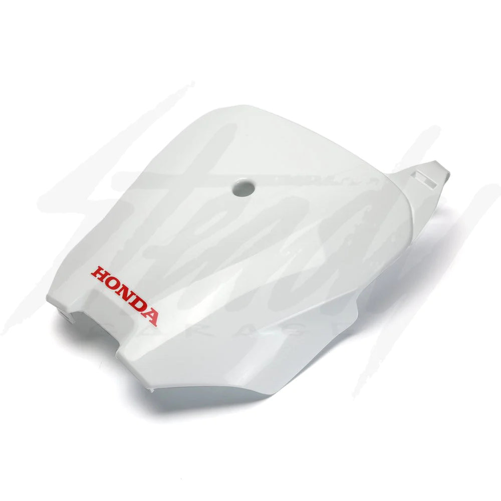 White OEM Honda Racing Front Number Plate Type "B" - Howling Moto