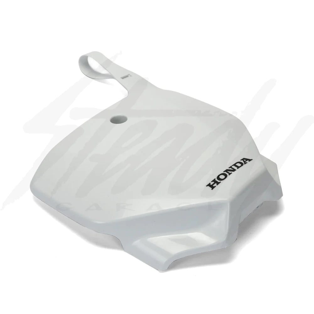 White OEM Honda Racing Front Number Plate Type "A" - Howling Moto
