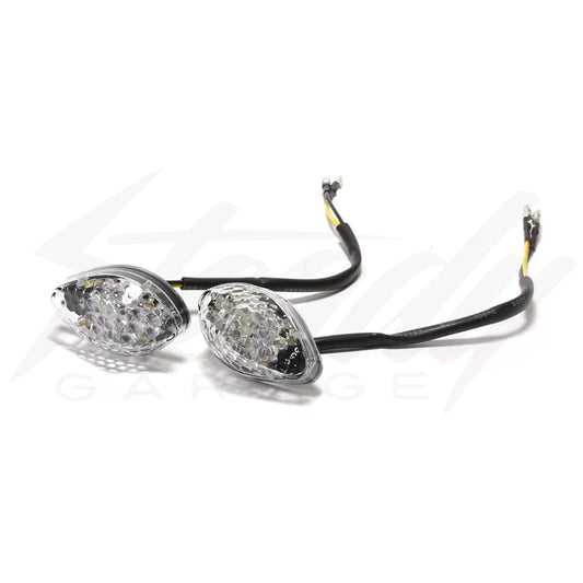 TST LED FRONT FLUSH MOUNT TURN SIGNALS FOR HONDA GROM - Howling Moto