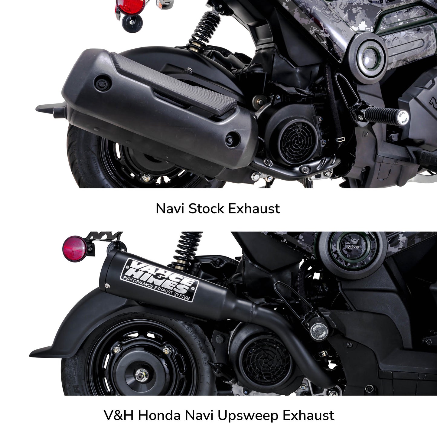 Vance and Hines NAVI UPSWEEP EXHAUST - Howling Moto