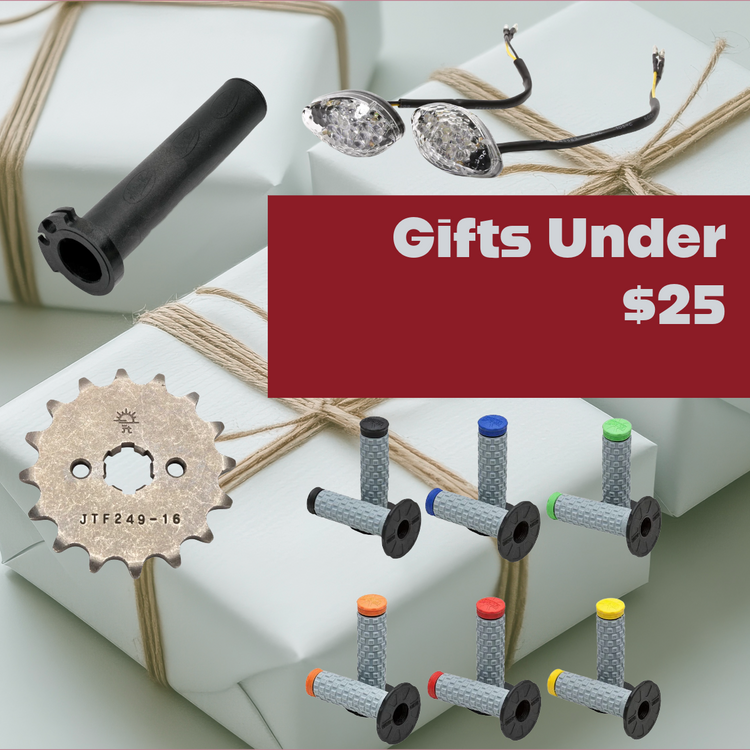 Motorcycle Gifts Under $25 | Stocking Stuffers & Budget-Friendly Accessories