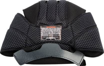 Black AFX FX-37X Liner helmet from Bill's Exhausts, small size, shown inside view with padding and lining details.