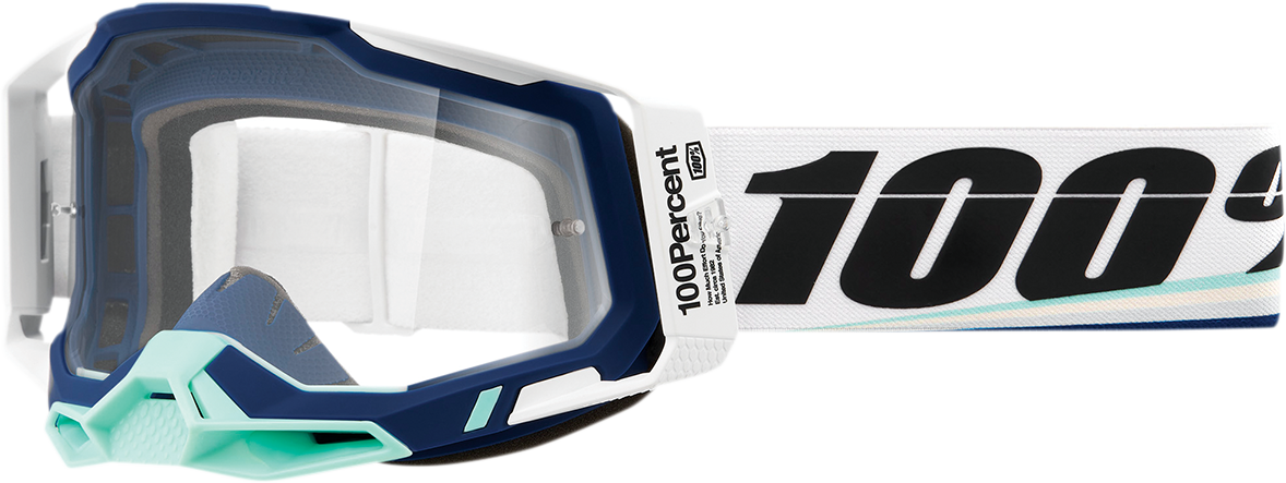100% Racecraft 2 Goggles - Arsham - Clear 50009-00011 - Howling Moto