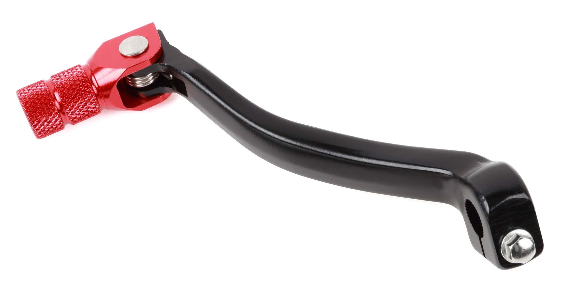 ZETA forged shift lever for Honda and Kawasaki motorcycles, part ZE90-4022, with black finish and ergonomic design.