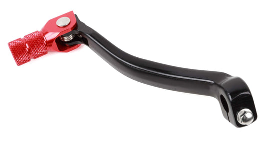 ZETA forged shift lever for Honda and Kawasaki motorcycles, part ZE90-4022, with black finish and ergonomic design.