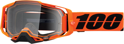 100% Armega Goggles - CW2 - Clear 50004-00012 - Howling Moto