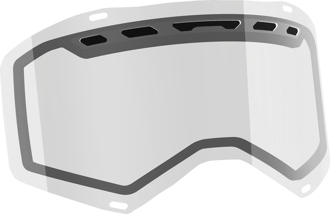 Clear ACS dual lens for SCOTT Prospect and Fury helmets, model AFC 265519-041, with Bill's Exhausts branding.