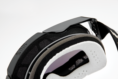 100% Armega Goggles - Black - Silver Flash Mirror 50005-00001 - Howling Moto