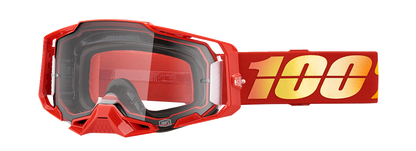 100% Armega Goggles - Nuketown - Clear 50004-00020 - Howling Moto