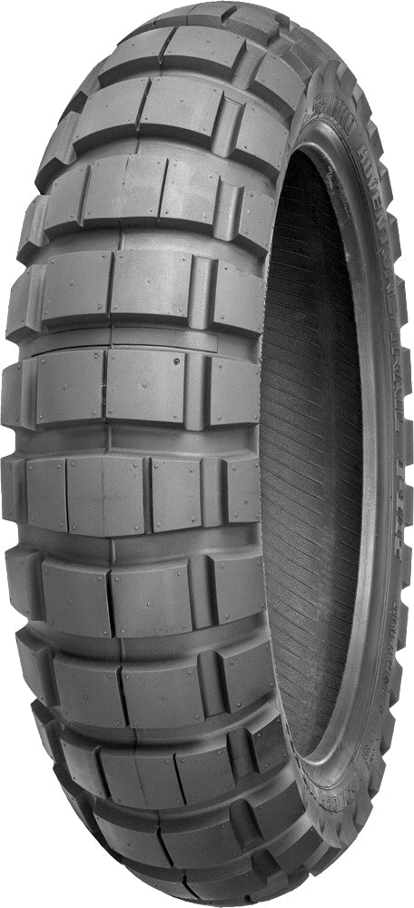 Shinko Tire 805 Dual Sport rear tire 150/70R17 radial with 69R load rating, suitable for dual sport motorcycles.