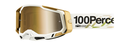 100% Racecraft 2 Goggles - Succession - True Gold Mirror 50010-00026 - Howling Moto