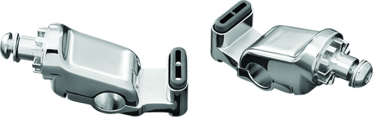Chrome Kuryakyn Ergo to Ergo II Update Kit for Honda GL1800 Gold Wing 2001-2017, showing the chrome hardware in the image.