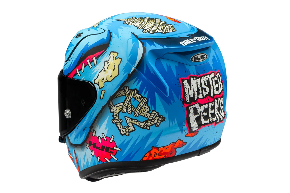 HJC RPHA 12N Mister Peeks Call of Duty Helmet | Full-Face Motorcycle Helmet