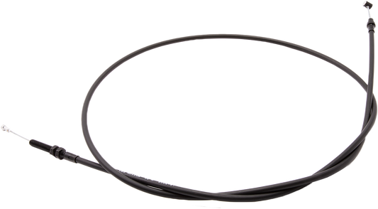 Motion Pro Blackout clutch cable for Indian motorcycles, standard length, durable black design and precise fit.