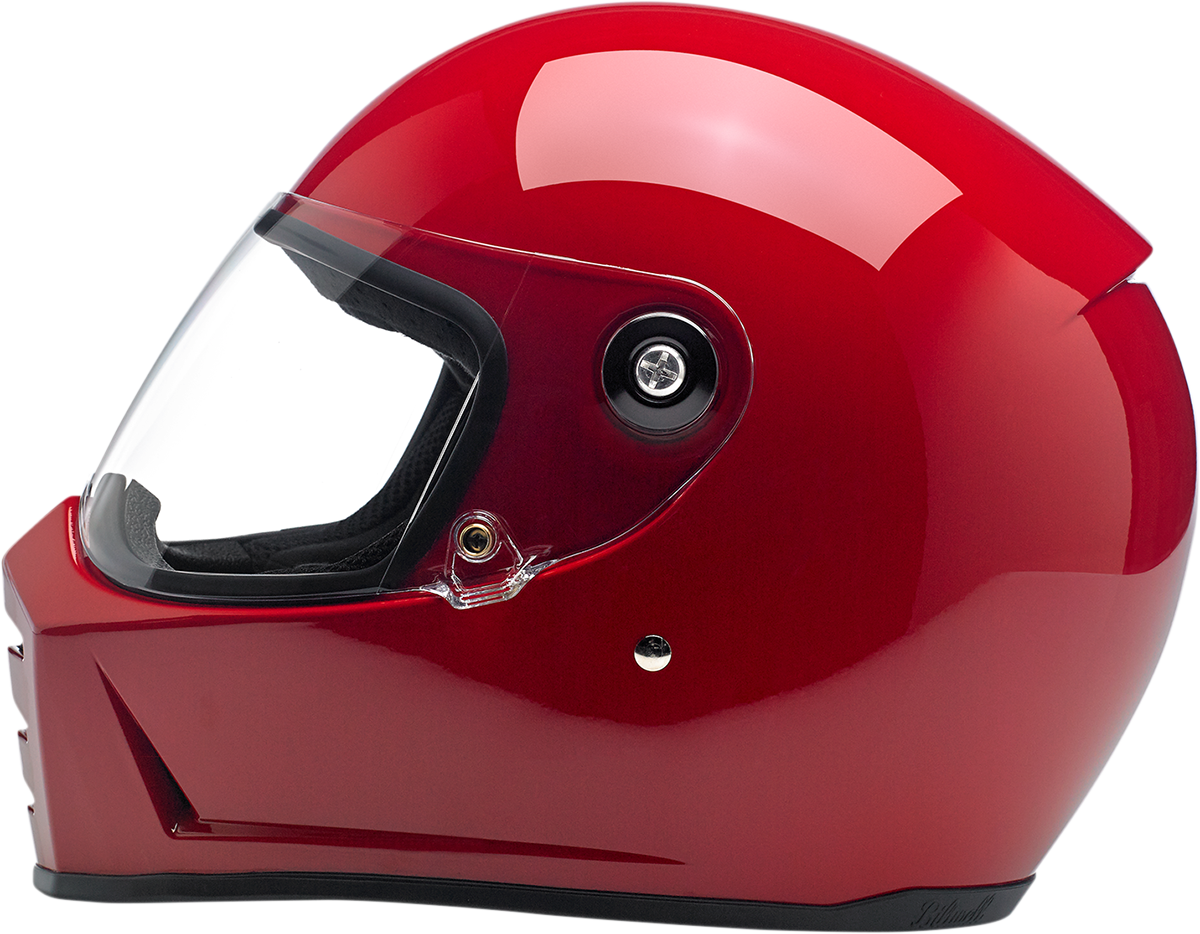 BILTWELL Lane Splitter Helmet - Gloss Blood Red - Large 1004-837-104 - Howling Moto