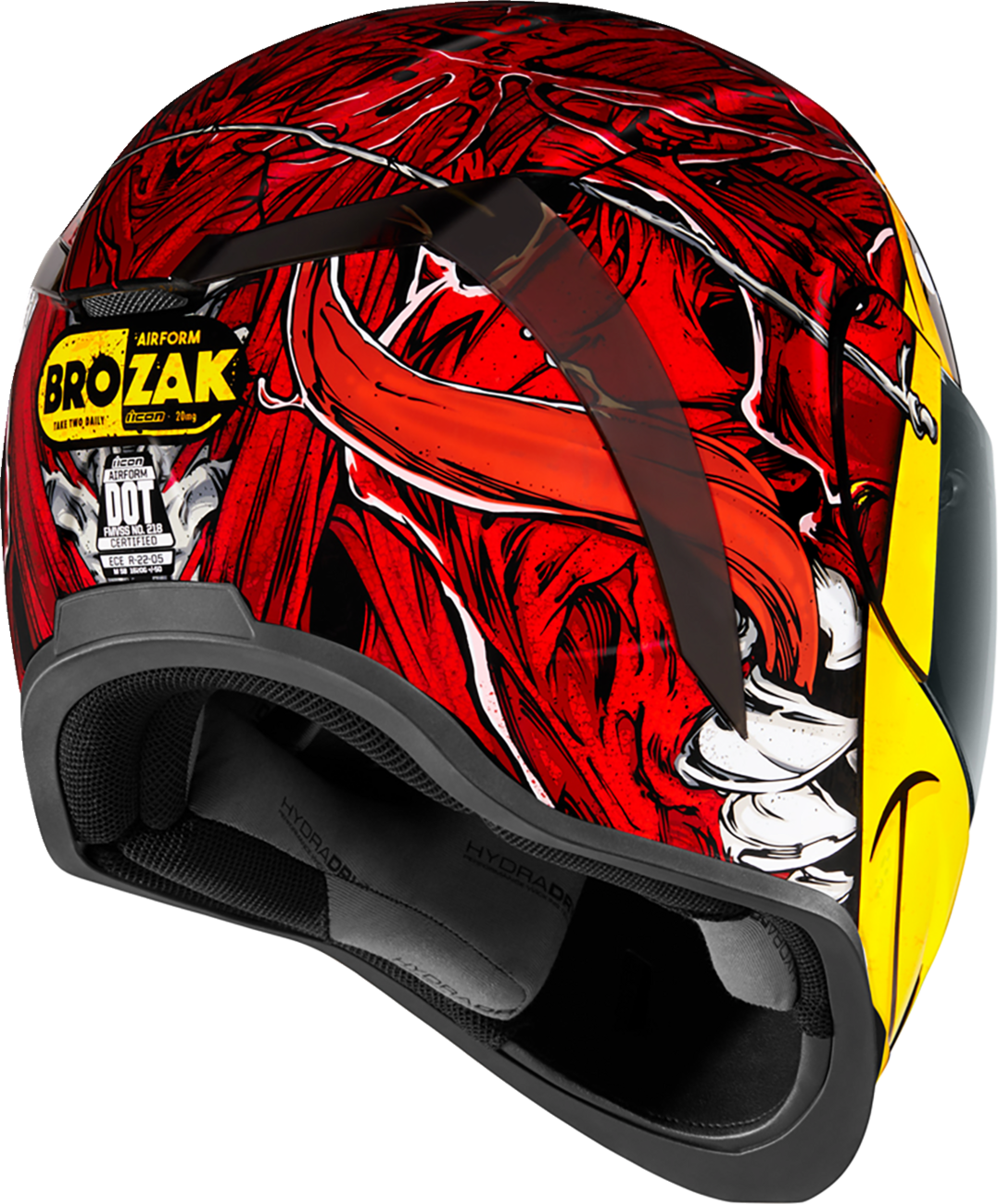 ICON Airform™ Helmet - MIPS® - Brozak - Red - XS 0101-14937 - Howling Moto