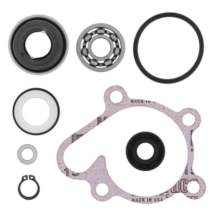 QuadBoss water pump rebuild kit for Yamaha YXR45F Rhino 450, includes gaskets and parts for engine repair, part #565273