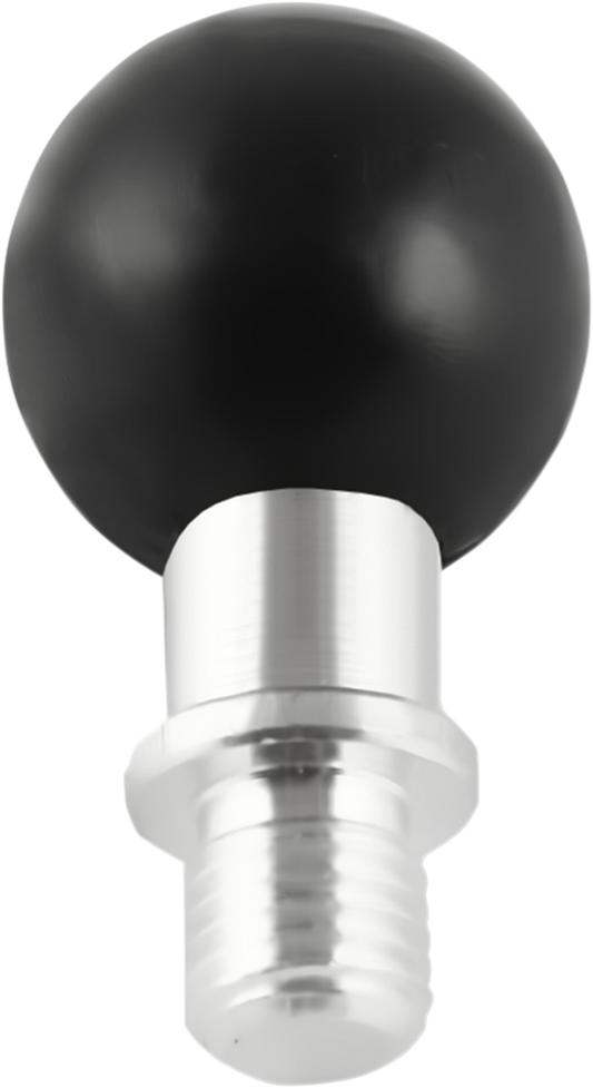 RAM MOUNTS Ball Mount engine part with M10 x 1-1/2" pitch, used for secure mounting, by Bill's Exhausts.