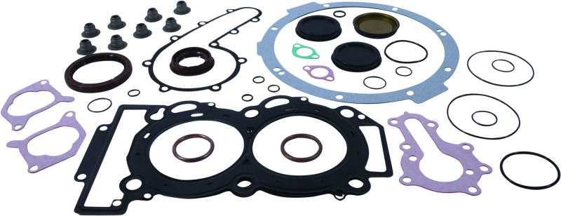 QuadBoss Polaris Scrambler 850 gasket set with oil seals, includes all necessary gaskets and seals for engine rebuild.