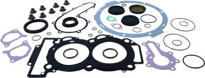 QuadBoss Polaris Scrambler 850 gasket set with oil seals, includes all necessary gaskets and seals for engine rebuild.